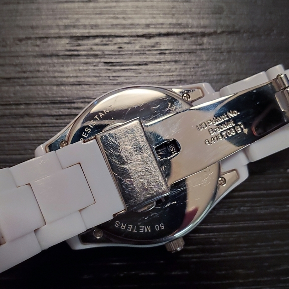 Relic White Three-Hand Stainless Steel Watch - Picture 3 of 6